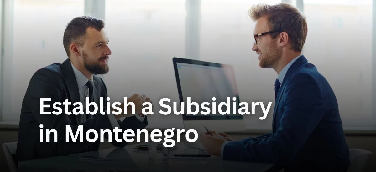Establish a Subsidiary in Montenegro